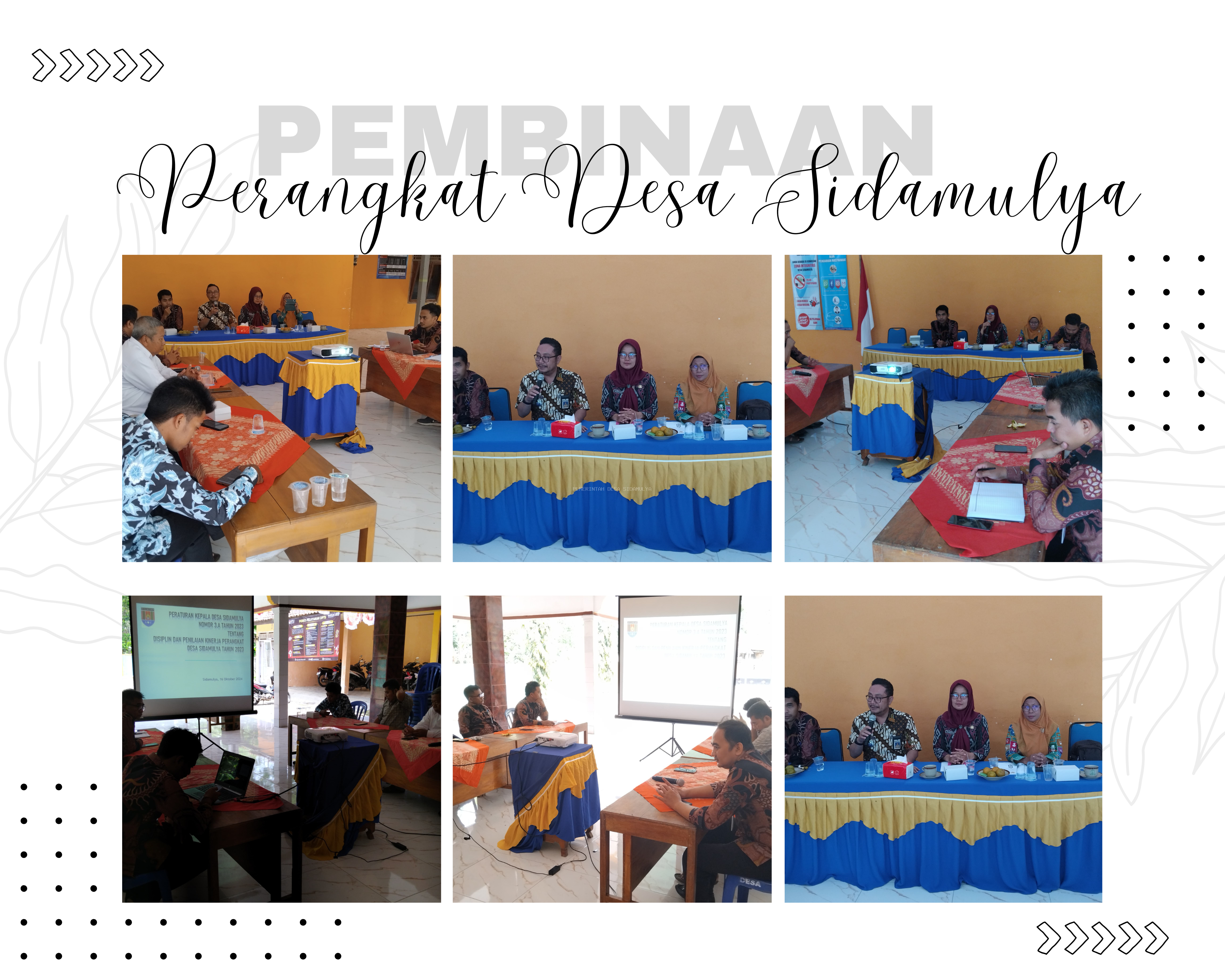 Pembinaan Perangkat Desa Sidamulya dan BPD 